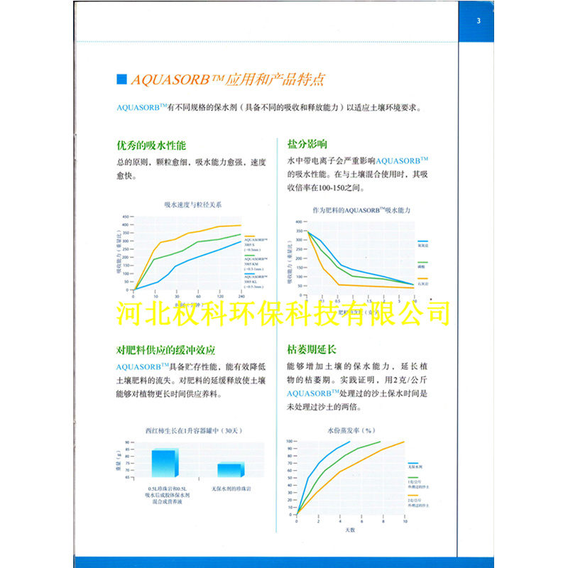 法国爱森(SNF)农林业保水剂